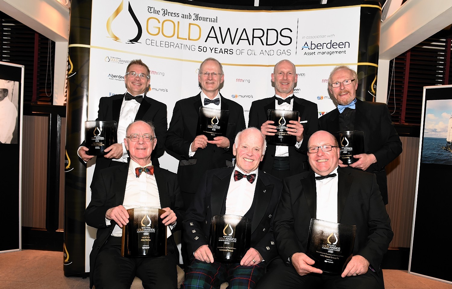 The winners at the Press and Journal Gold Awards