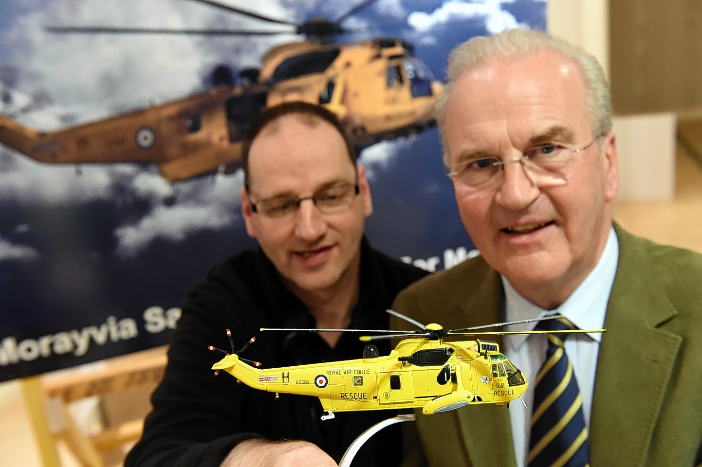 Morayvia announce the successful purchase of a SAR Seaking helicopter