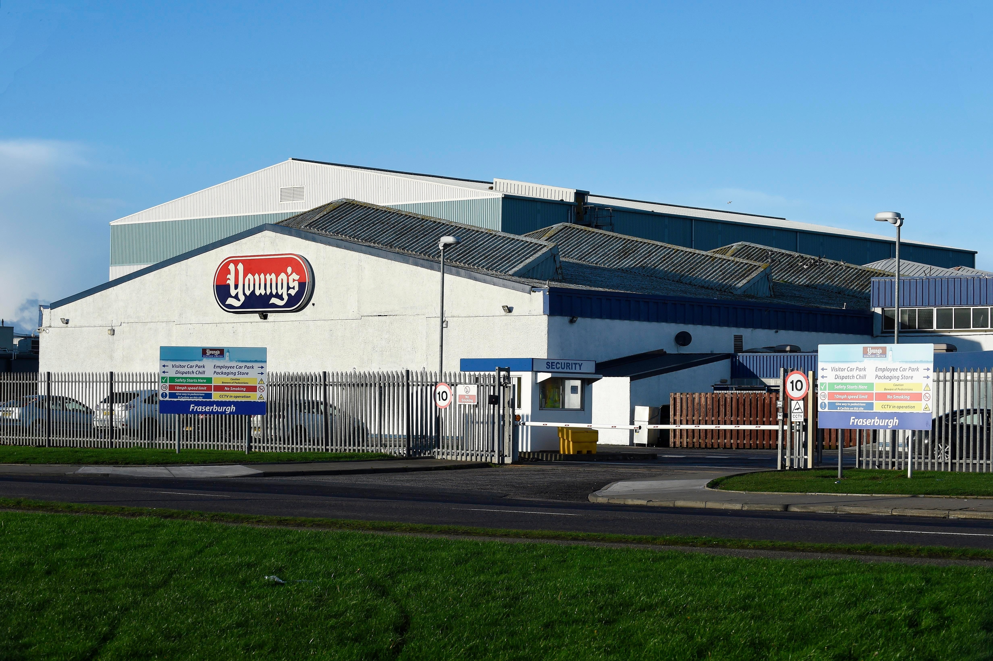 The Young's Seafood factory in Fraserburgh