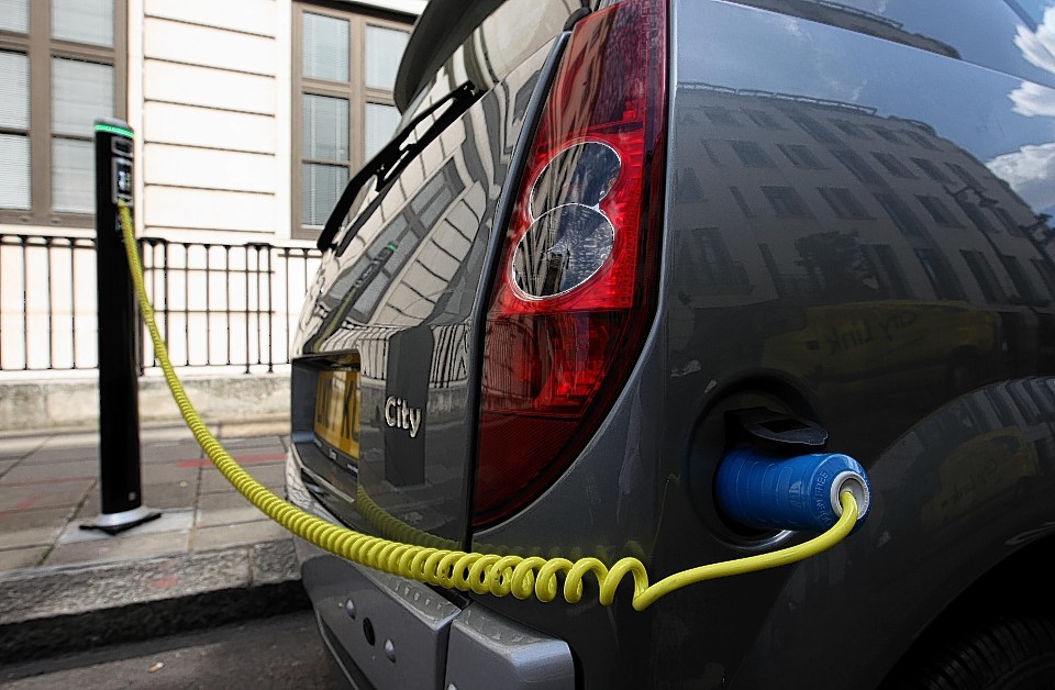 Aberdeenshire motorists embrace electric vehicles as figures show