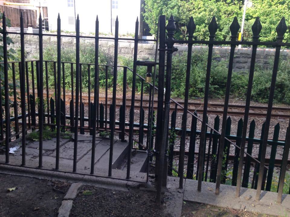 Union Terrace Gardens: The scene of the drugs den has now been locked away