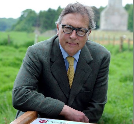 Bicentennial of the batle of Waterloo marked at Haddo House. In the picture is Alexander George Gordon, Marquess of Aberdeen and Temair. 

Picture by JIM IRVINE