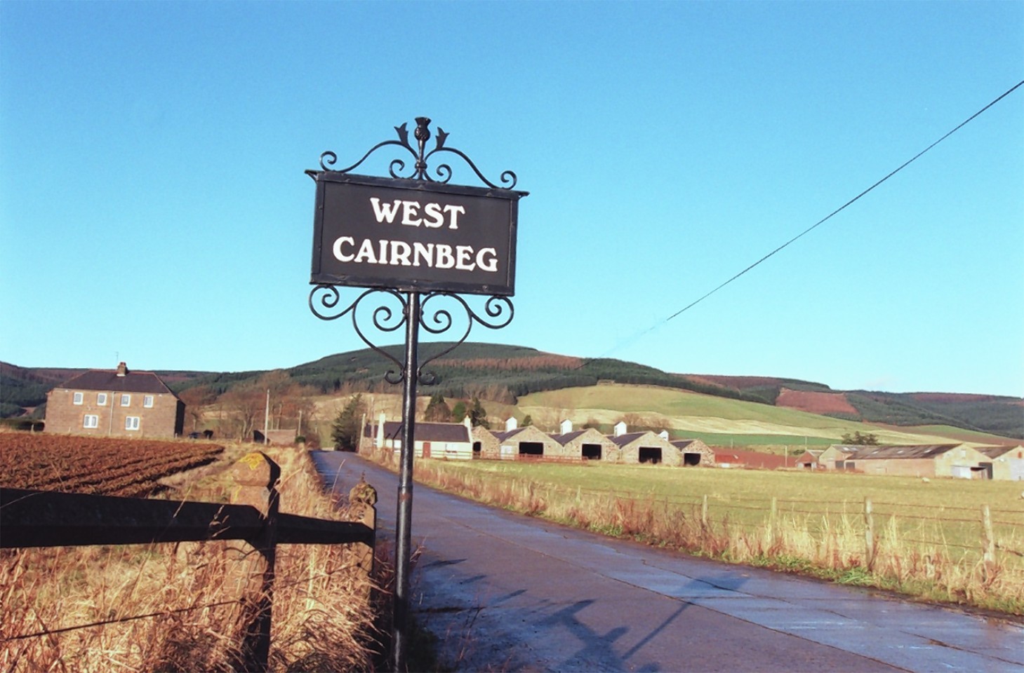 West Cairnbeg, the scene of one of the north-east's most notorious murders