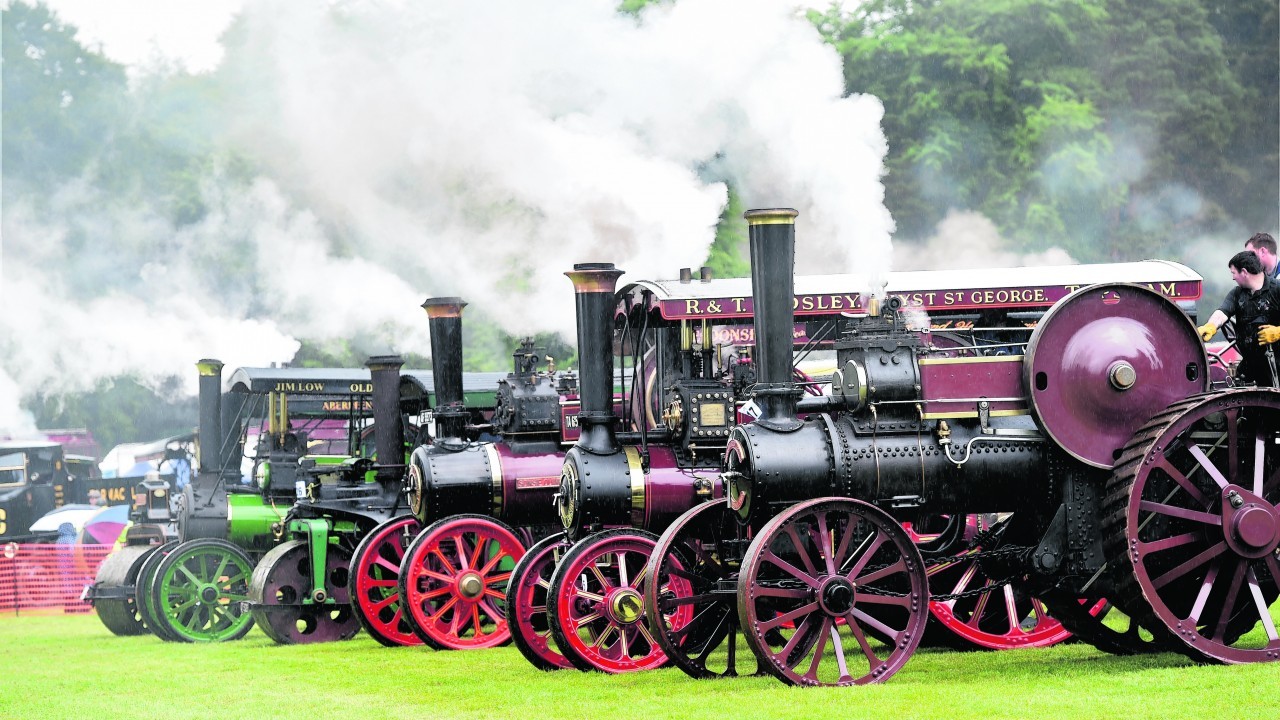 In pictures Castle Fraser Steam Fair Press and Journal