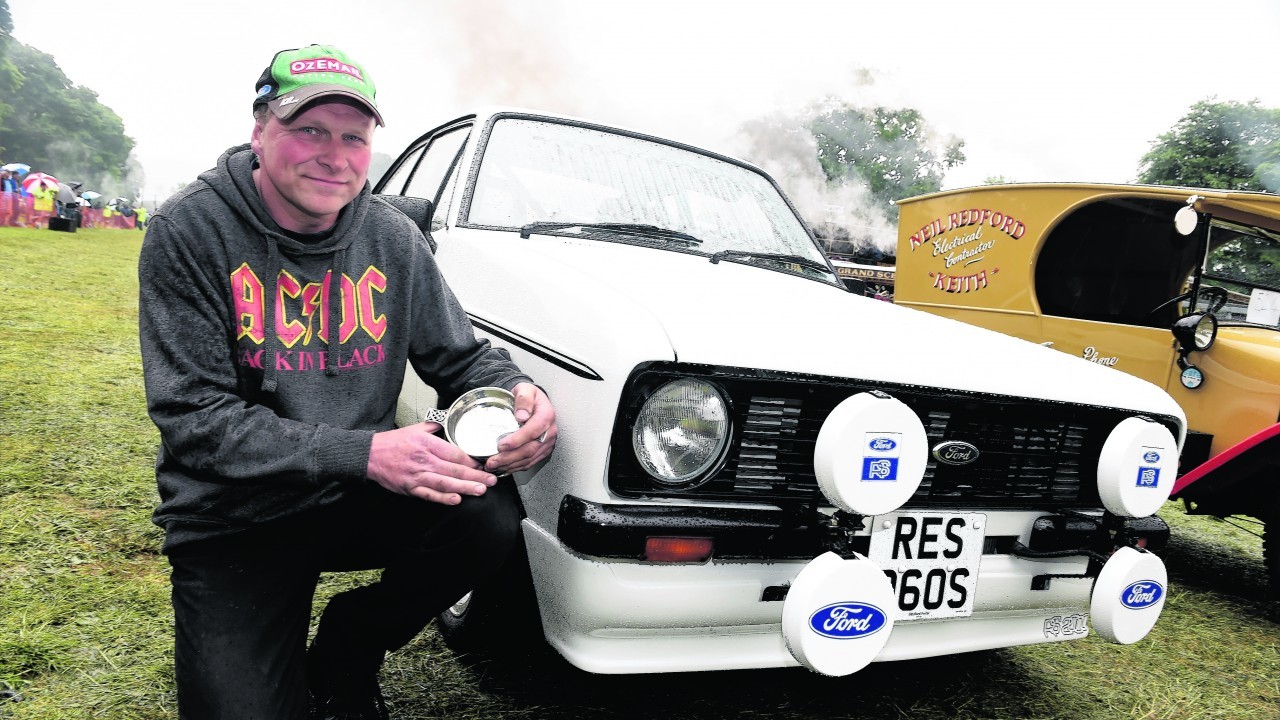 Ian Beats from Turriff with his 1978 Ford RS 2000