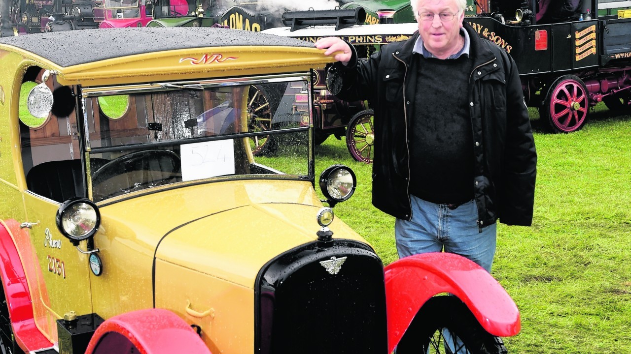 Neil Redford from Keith with his 1928 Austin 7 C Cab van