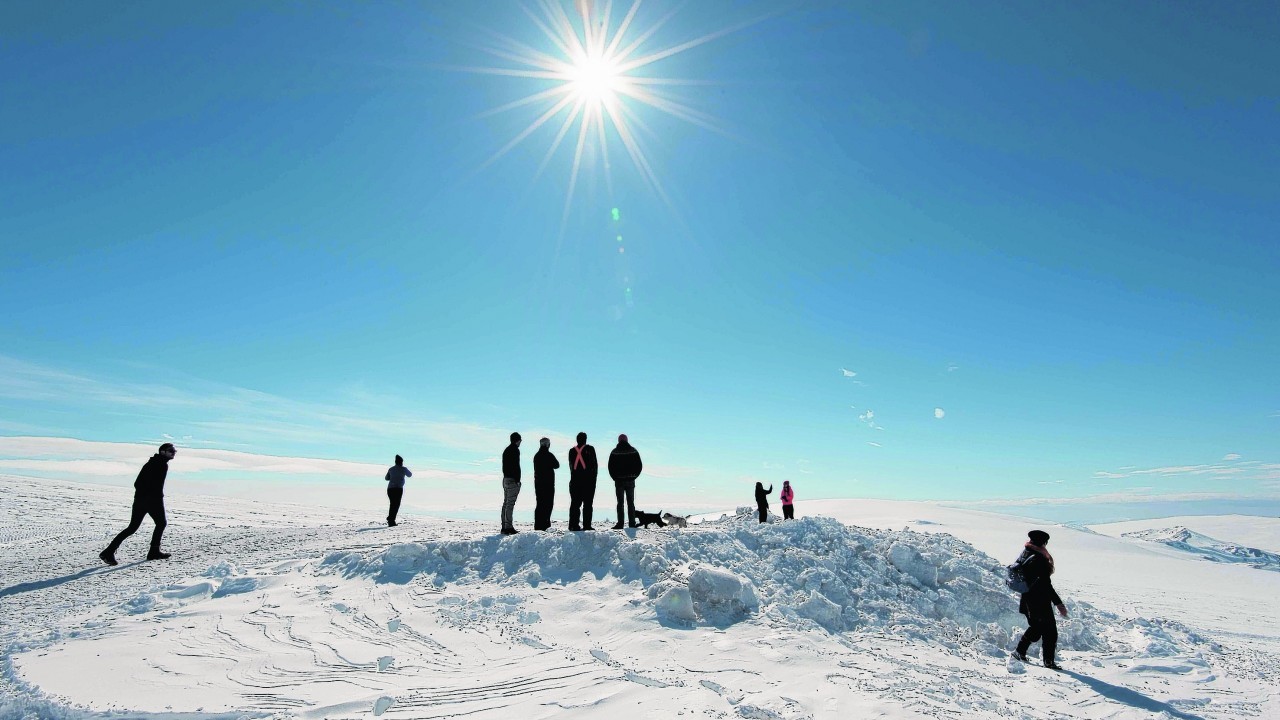 Langjokull ice cap