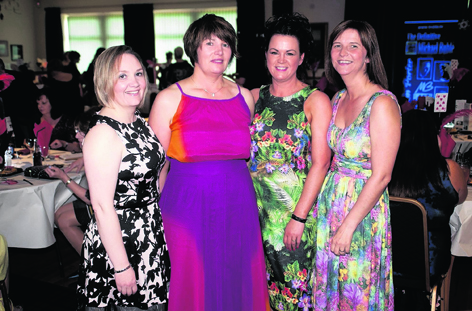 Heather Campbell, Jenny Walker, Tracey Stuart and Wendy Chalmers