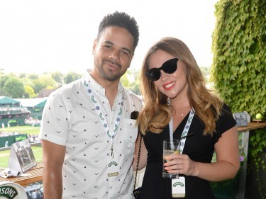 Kimberley with fiance  Justin Scott