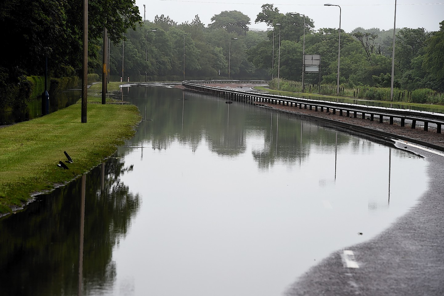 A90 closure due to flooding