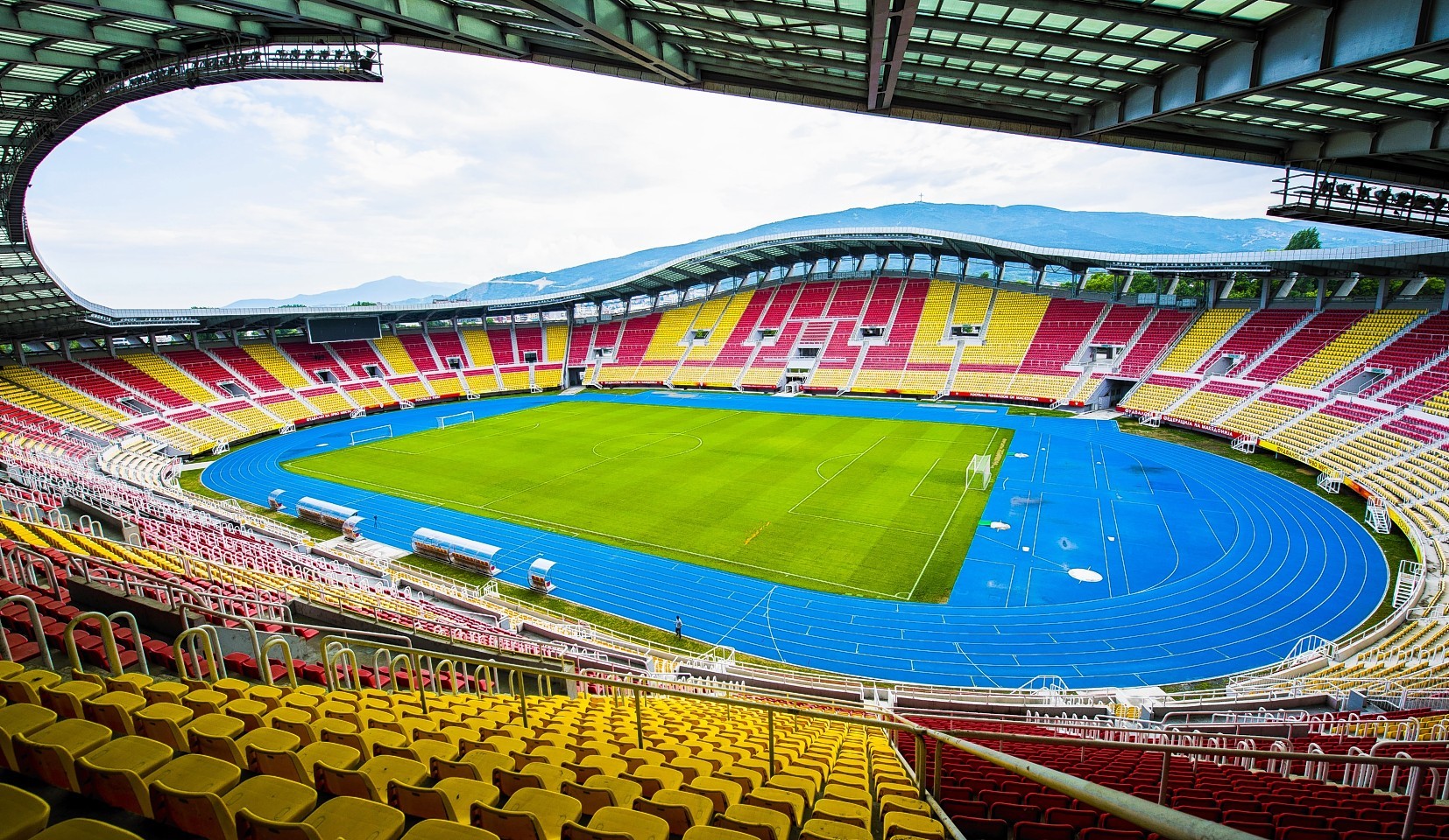 The game will take place at the Philip II Arena in Skopje