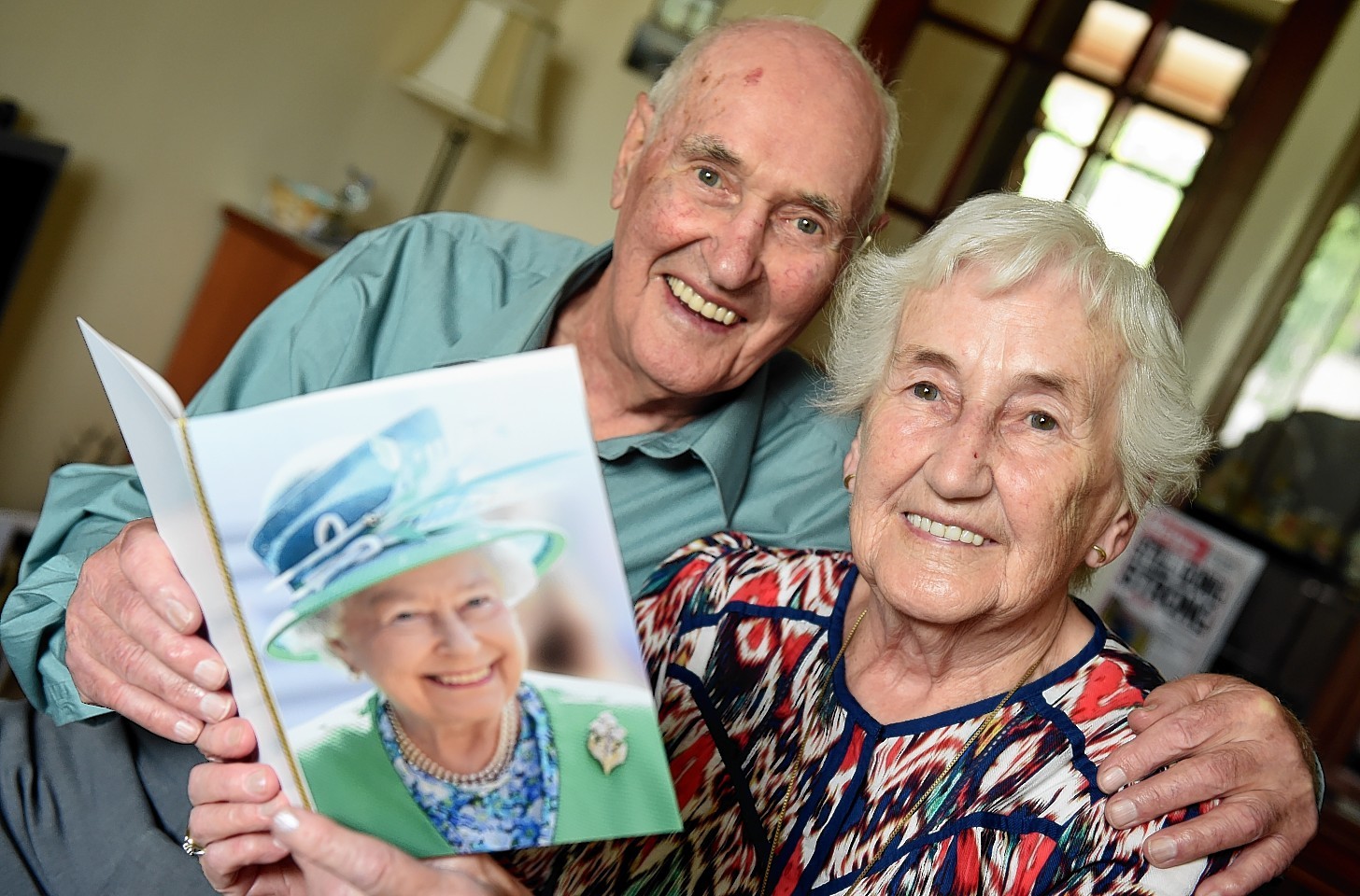 Bill and Mary Adams of Pittodrie Place, Aberdeen. Picture by Kami Thomson