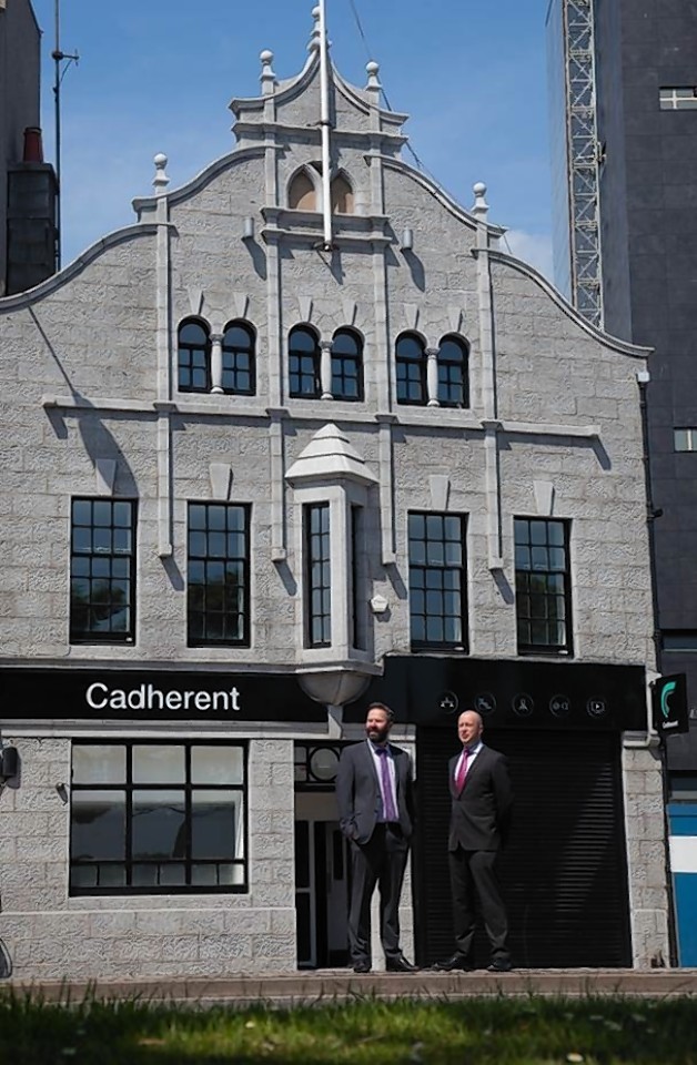 Cadherent  has moved its 20 staff into North Esplanade West