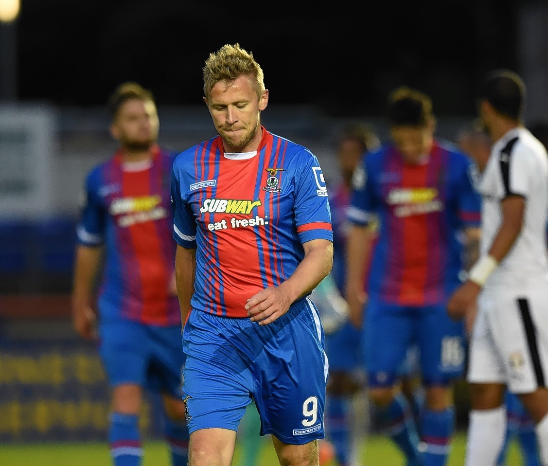 Inverness captain Richie Foranhas endured a frustrating campaign