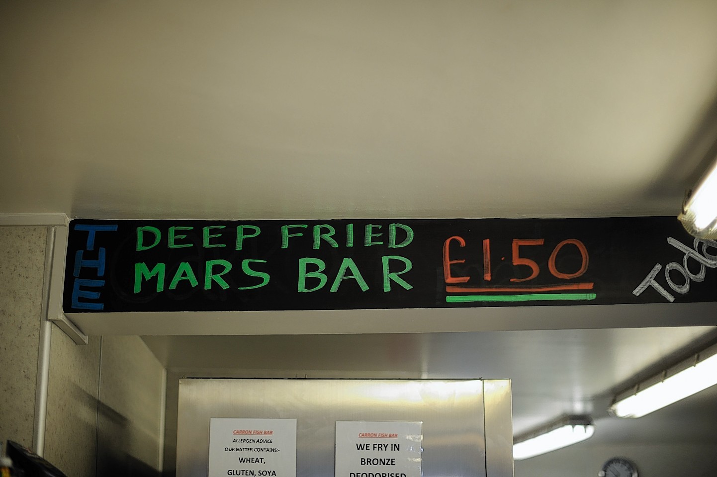 Fancy your Mars Bar deep fried? That will be £1.50
