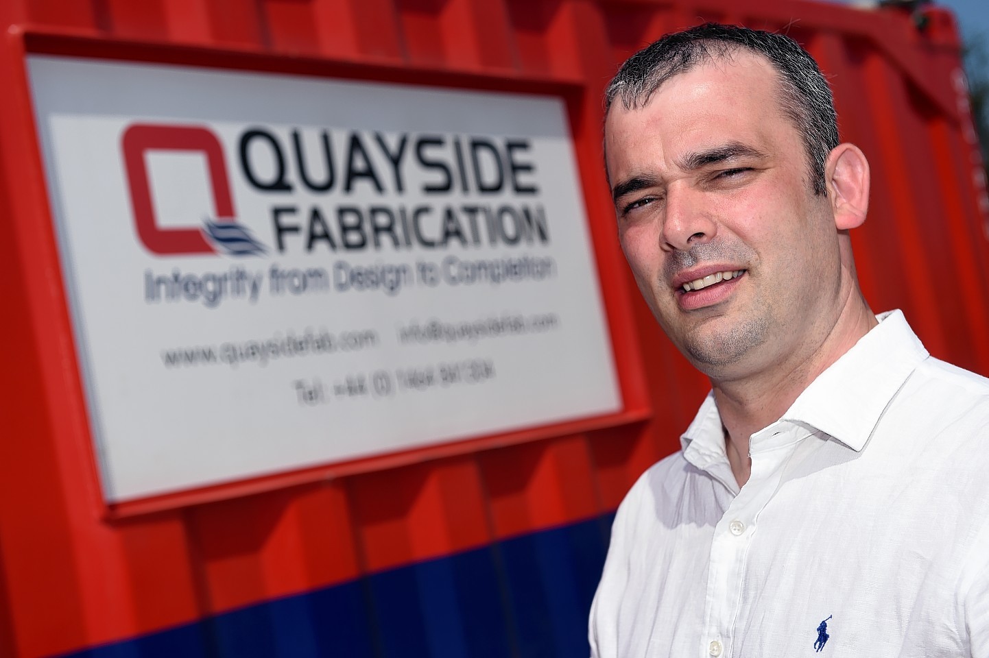 David Duncan, director of Quayside Fabrication
