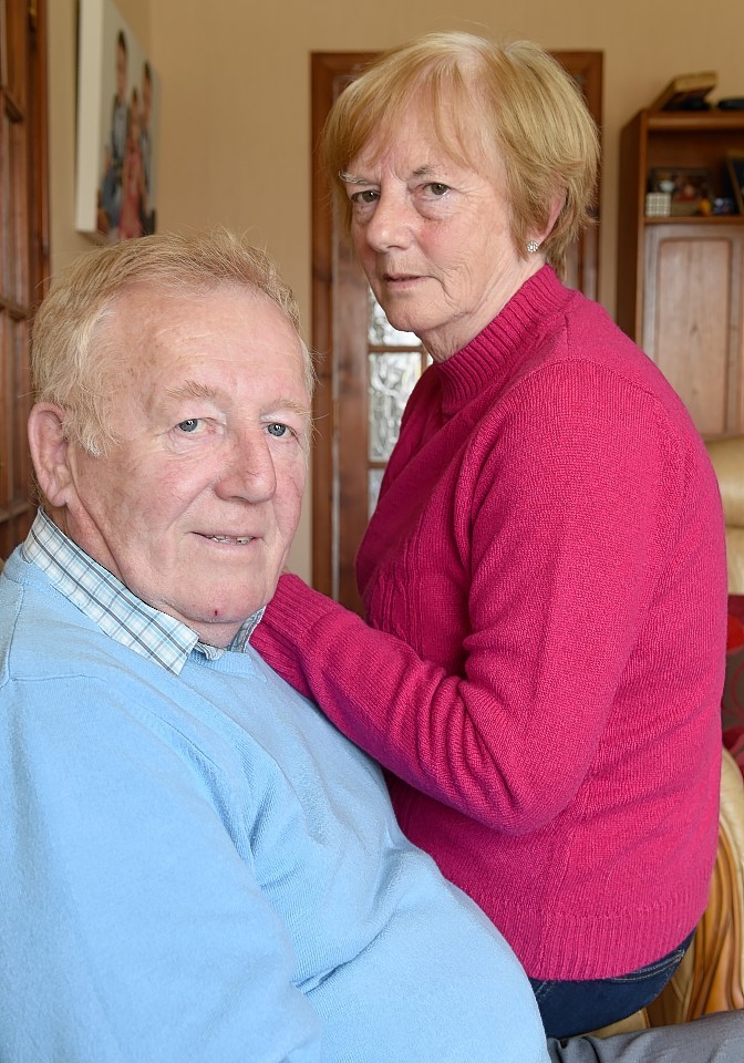 David Smith's parents Bob and Maureen