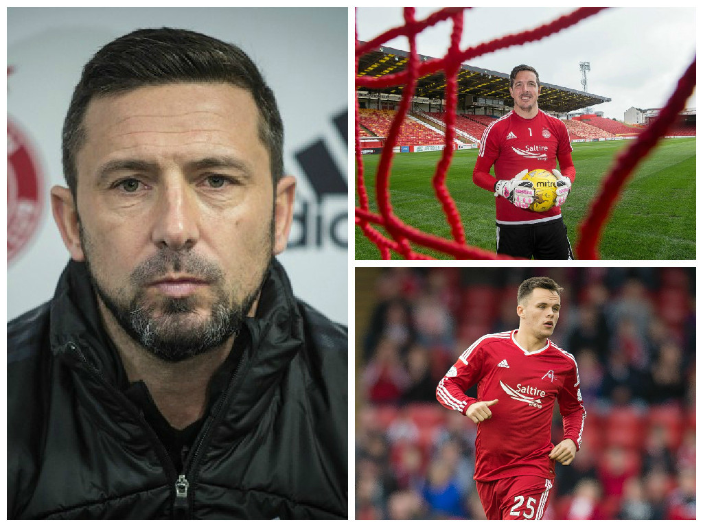 Derek McInnes is looking to hold onto Jamie Langfield and Lawrence Shankland