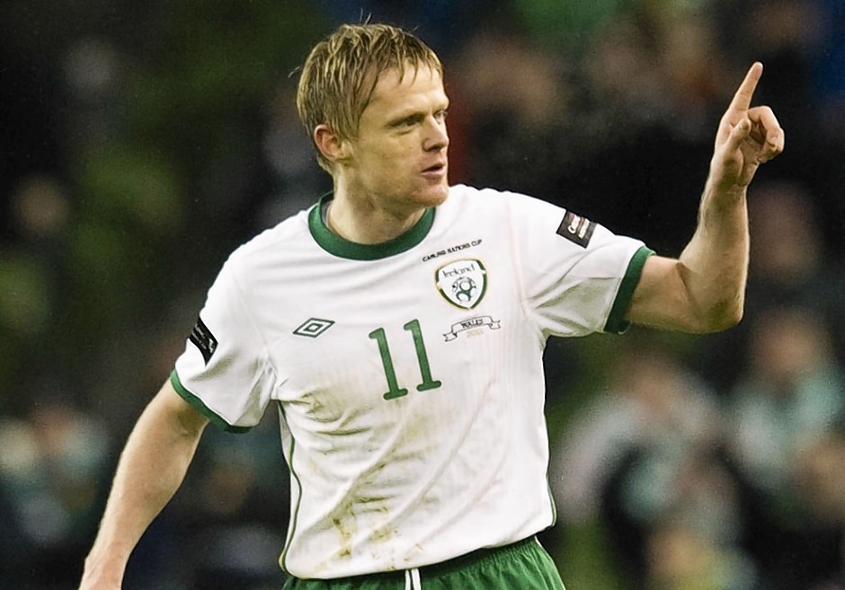 Duff played for Ireland 100 times and will now return to his home country to play for Shamrock Rovers