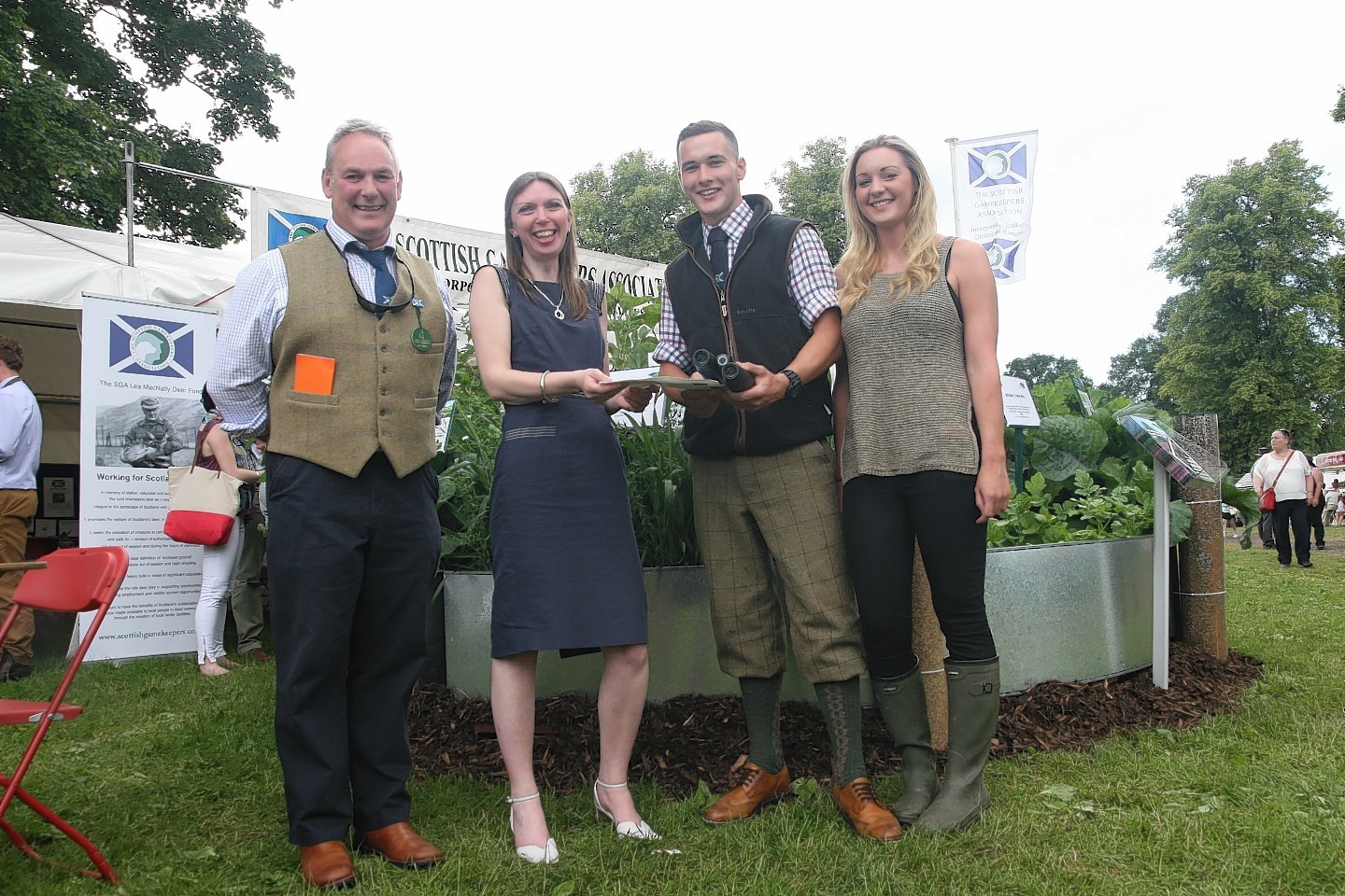Duncan Seaton is named young gamekeeper of the year