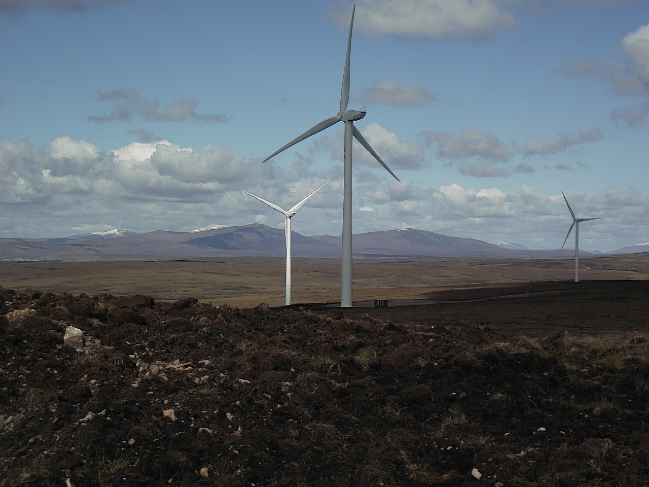 Gordonbush Windfarm, near the proposed Kintradwell site