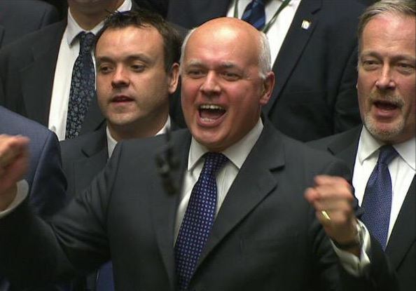 Iain Duncan Smith seemed rather pleased with today's budget