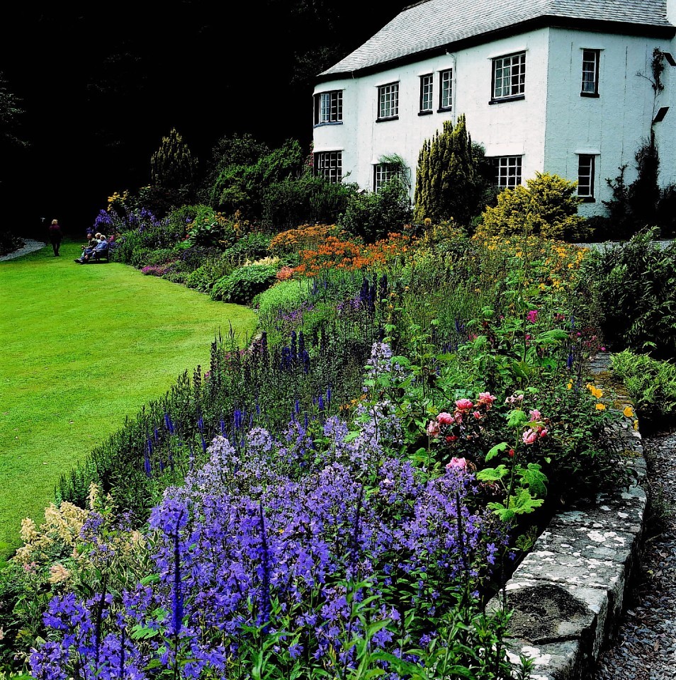 The Herbaceous border at Inverewe House in Poolewe, Ross-shire. Image: Submitted.