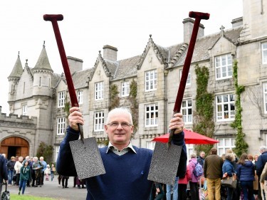 John Sim's two spades proved to be an unlikely hit with the Antiques Roadshow experts 
