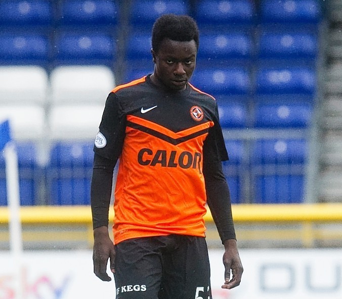 Dundee United youngster Justin Johnson