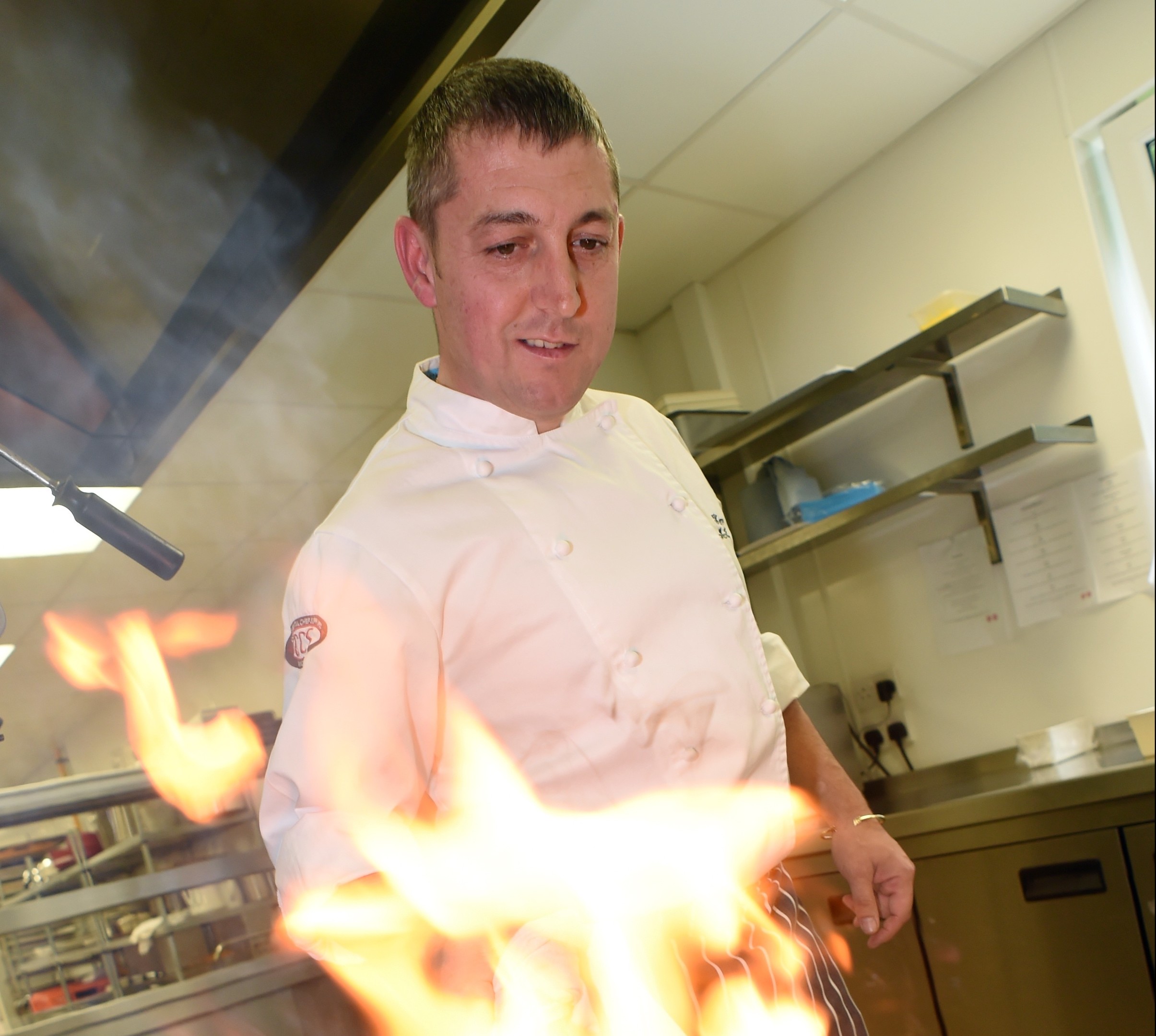 Kenny McMillan, Cluster Group Executive Chef with MacDonald Hotels, pictured at Norwood Hall Hotel, Aberdeen.