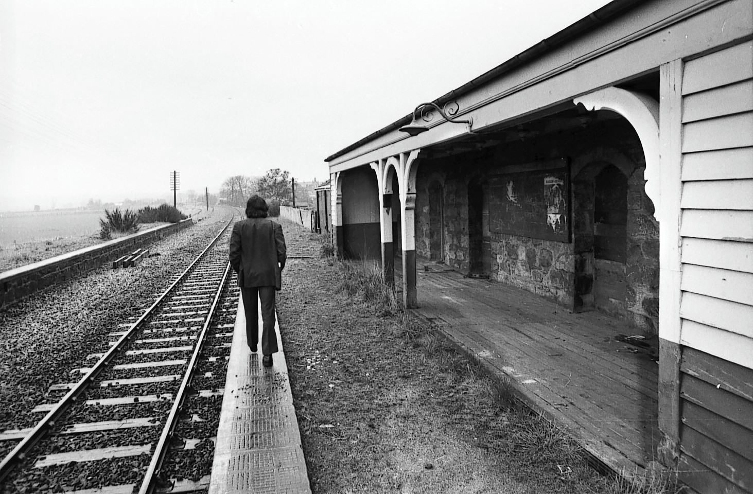 The former Kintore Railway Station in days gone by