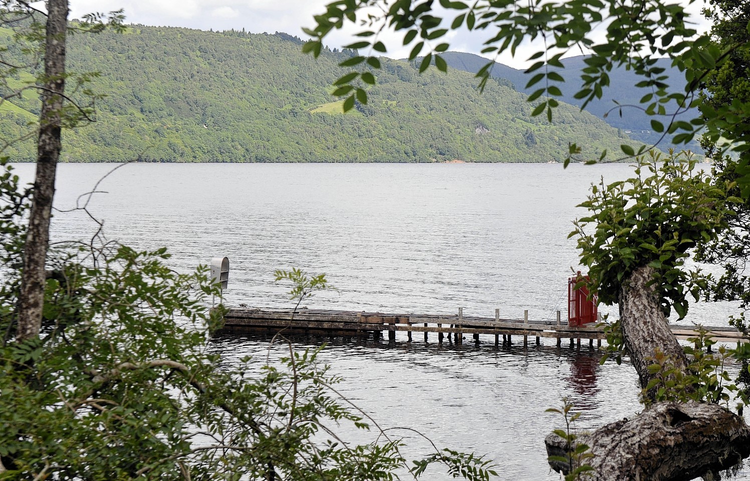 The house on Loch Ness