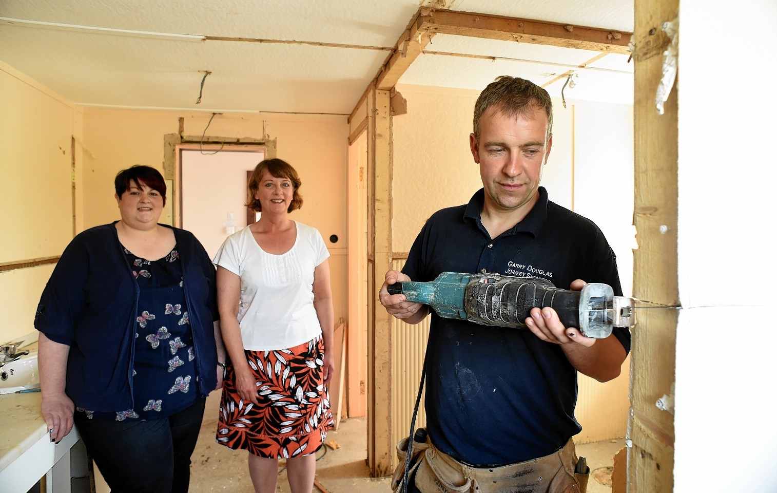 Renovation work has now started at Logie Durno Village Hall