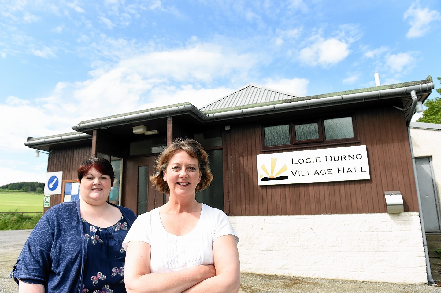 Renovation work has now started at Logie Durno Village Hall, thanks to the local community, who managed to secure £25,000 funding for the project