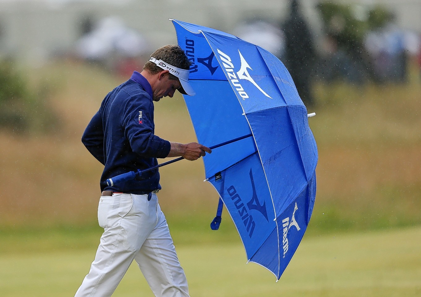 Luke Donald during day five of The Open Championship