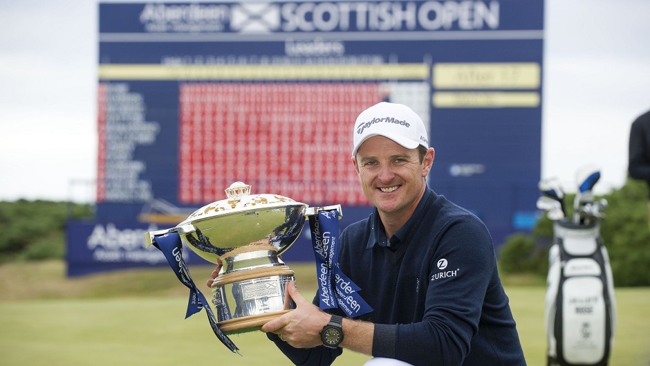 Justin Rose won the Scottish Open when it was held at Royal Aberdeen in 2014.