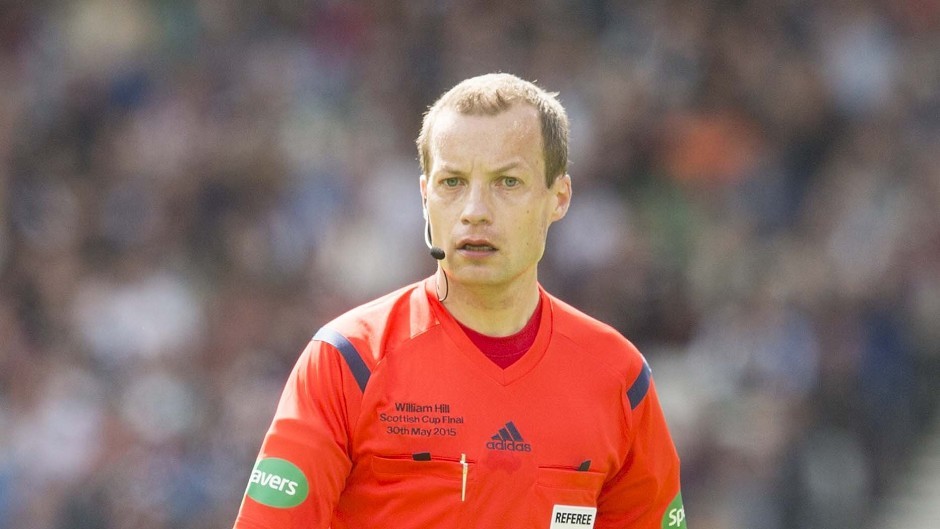 Willie Collum will take charge of the derby