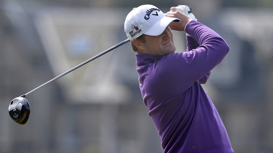 Scotland's Marc Warren carded a second-round 69 at St Andrews