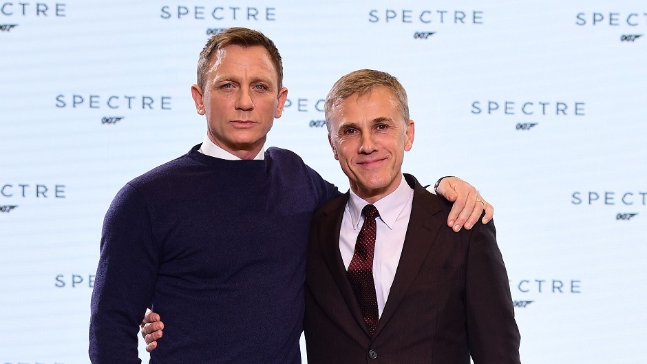 The current Bond film - Spectre - stars Daniel Craig as 007 and Christoph Waltz as the baddie Franz Oberhauser