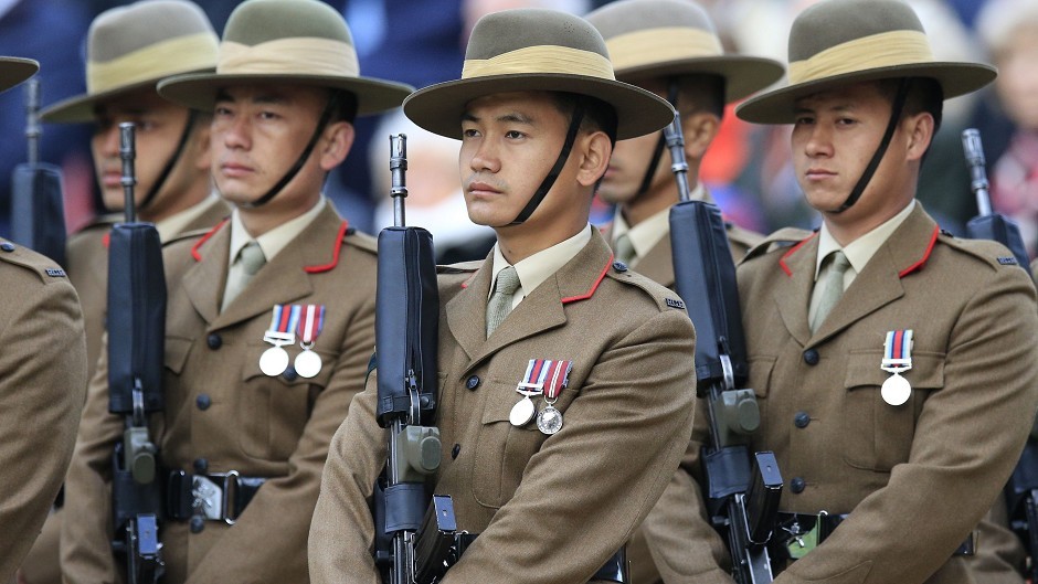 Gurkha soldiers have been sent to the Western Isles on exercise