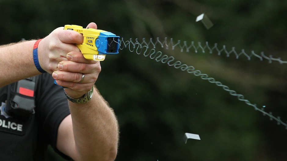 Figures show Tasers were used by police 10,062 times last year