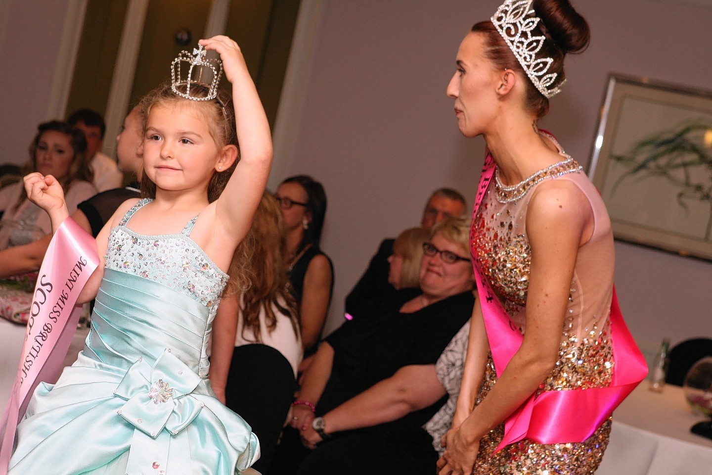 The moment a national beauty pageant turned to farce, when a 6-year-old girl was wrongly declared the winner and then told she would have to give her crown back