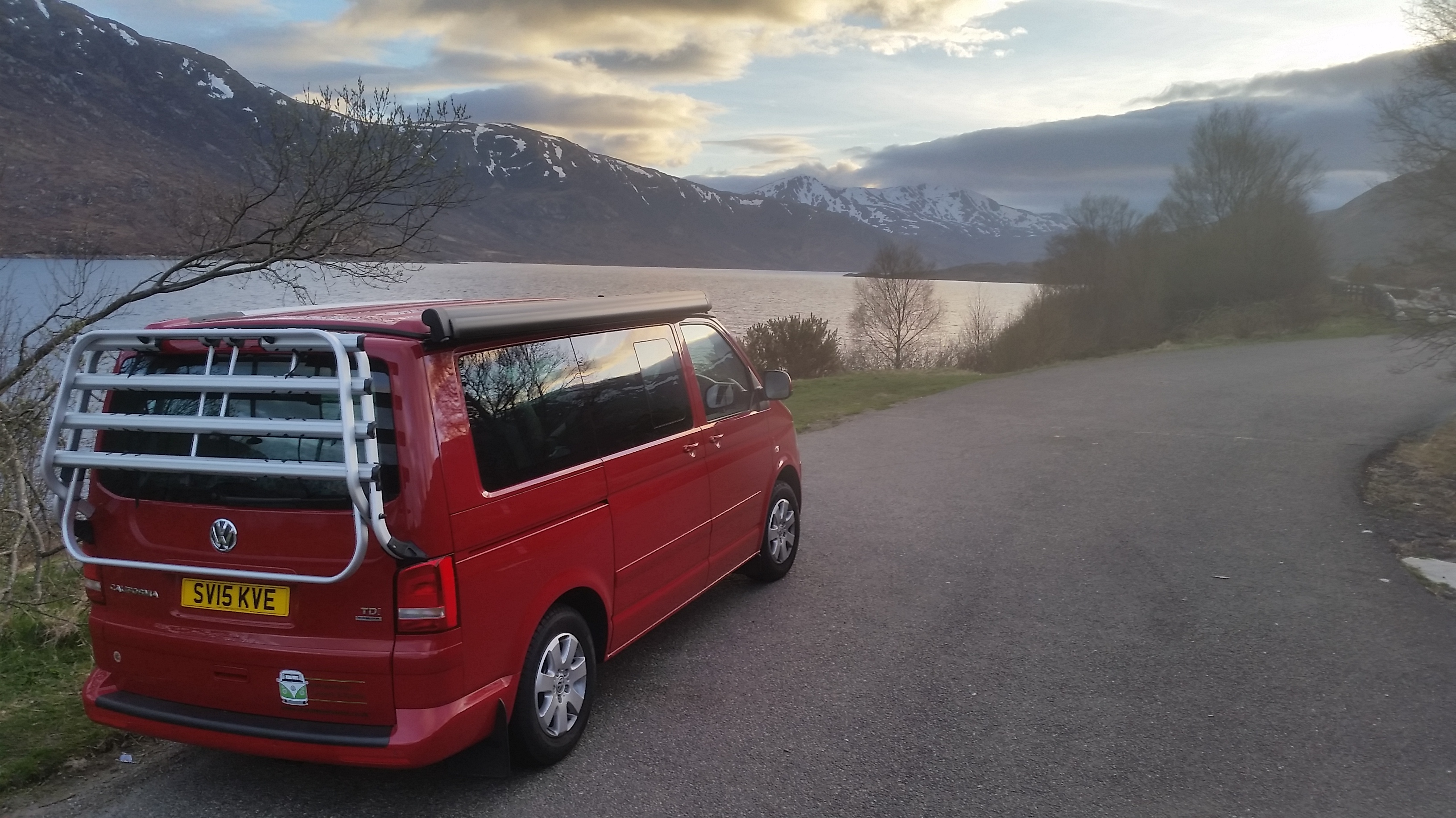 tour scotland by campervan