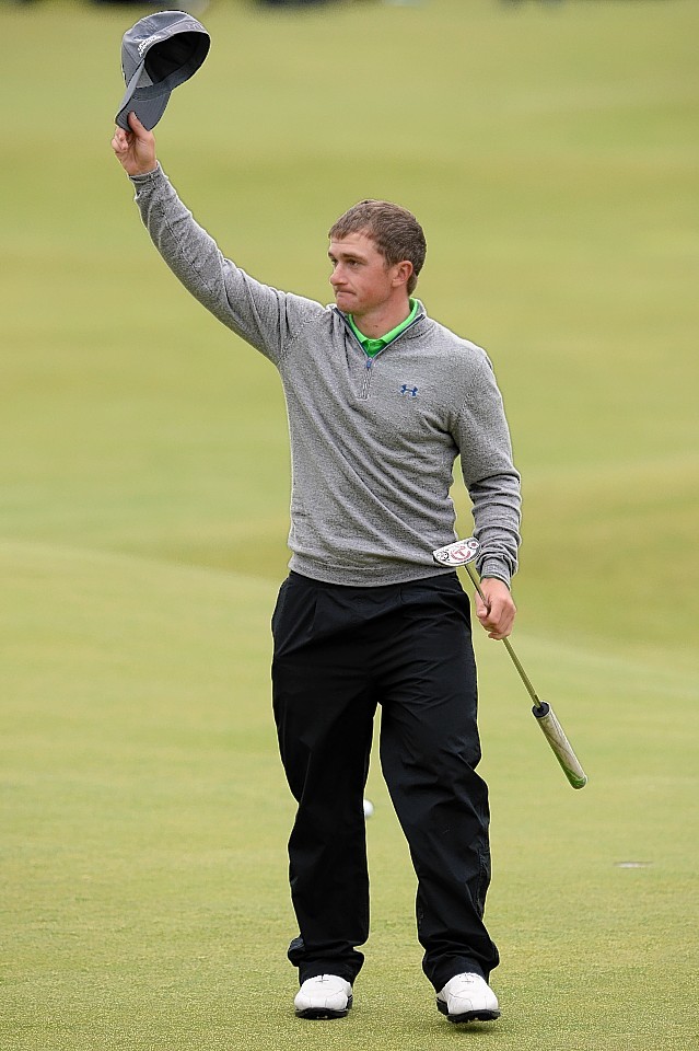 Paul Dunne was one of a number of amateurs to impress