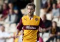 Paul Lawson in action for Motherwell