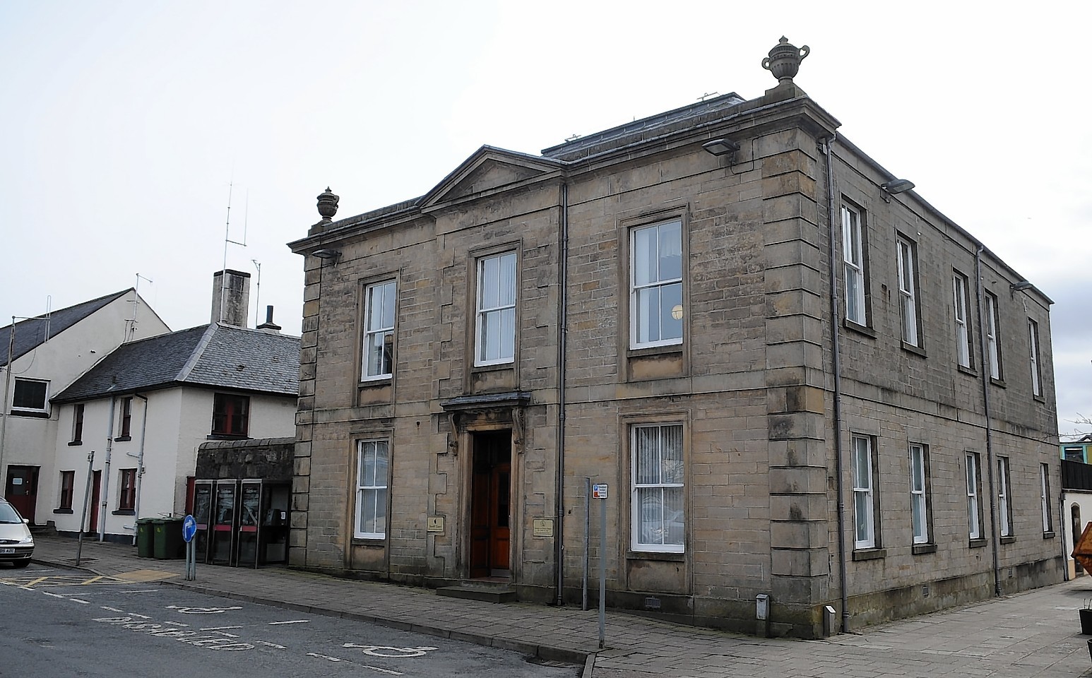 The Scottish Court Service has said all jury trials from Portree will be moved to Inverness. Pictured is the Sherriff Court in Portree.