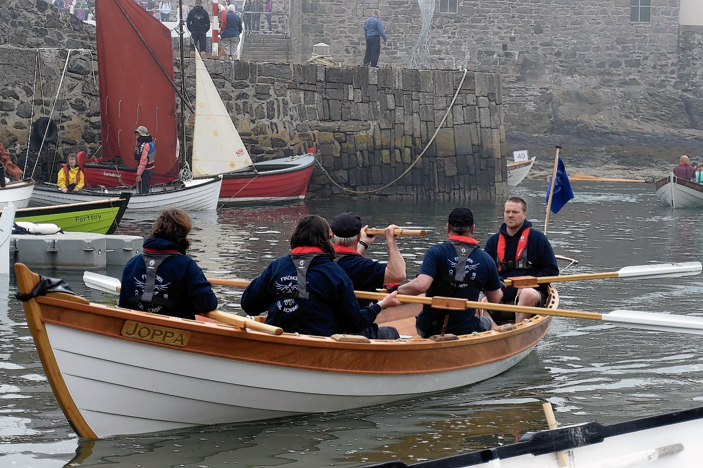 Locals feared the house would damage Portsoy Boat Festival.