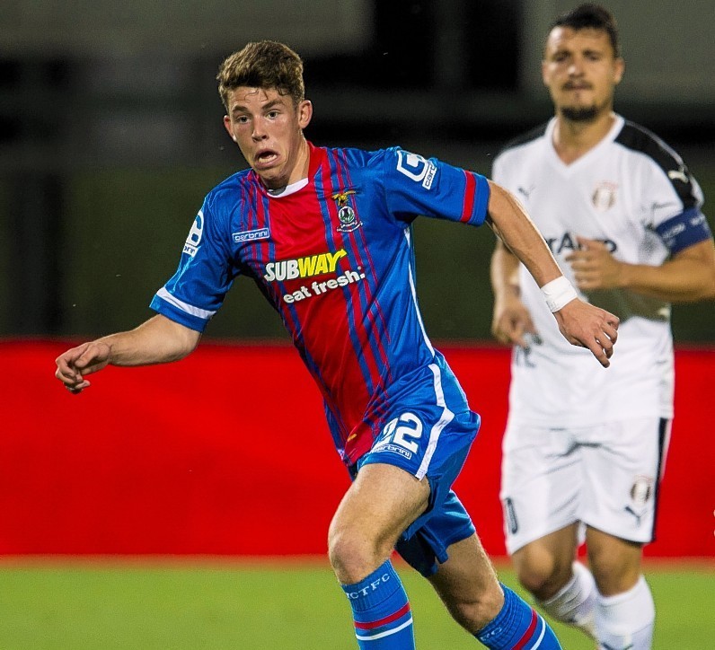 Ryan Christie has returned to Caley Thistle on loan after joining Celtic