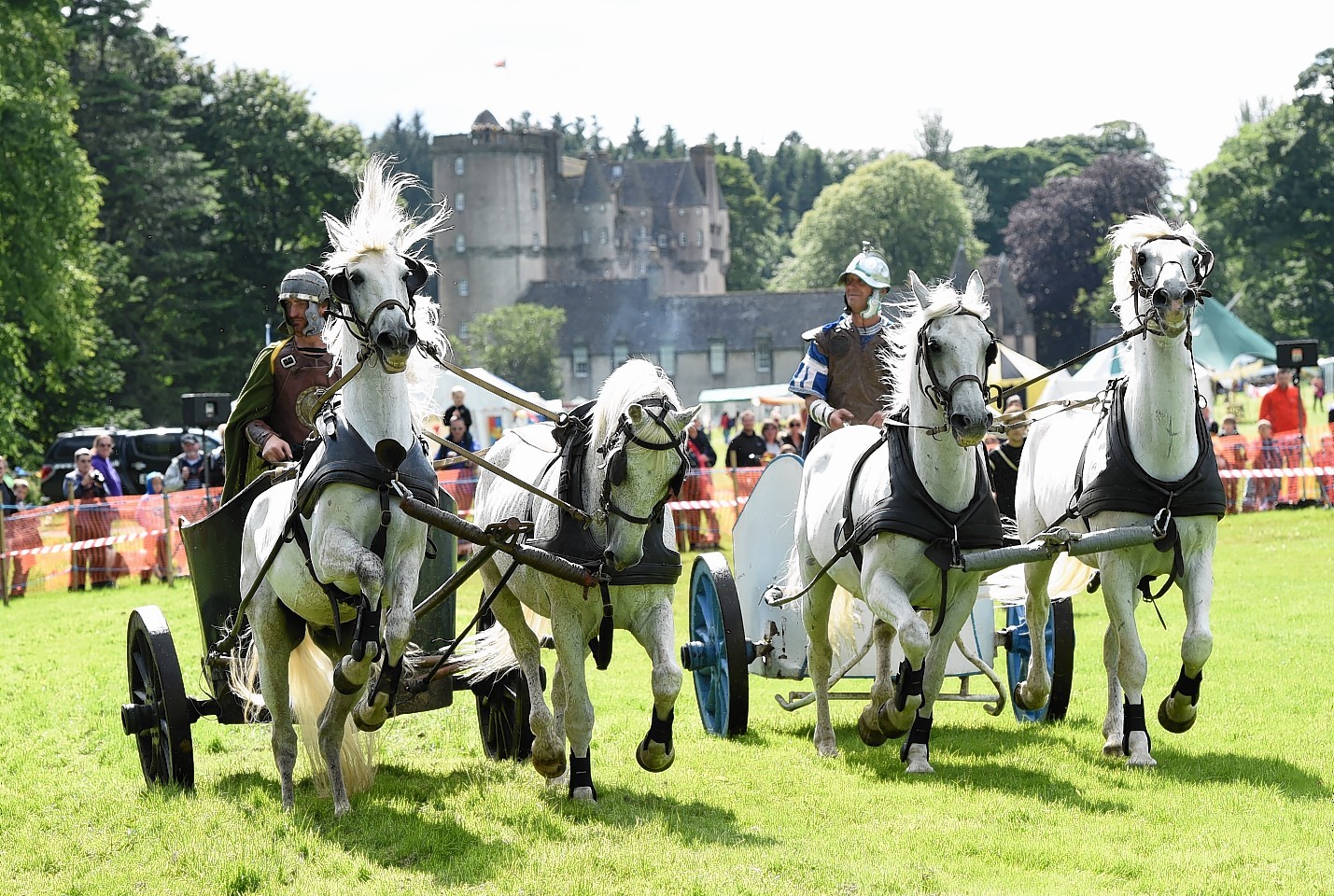 Rumbling Romans and Wicked Warriors , Castle Fraser