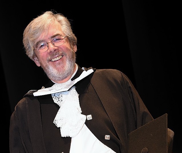 RGU Graduations at HMT friday morning ; 
Pictured - George Robertson of Banchory.     
Picture by Kami Thomson    17-07-15